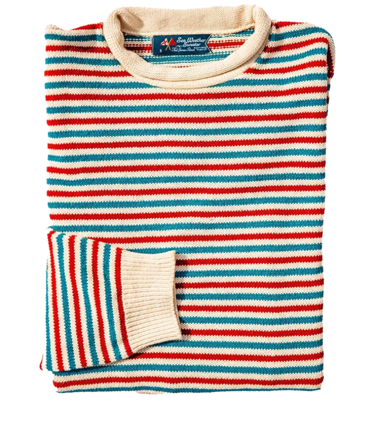 American Stripes Rollneck Sweater