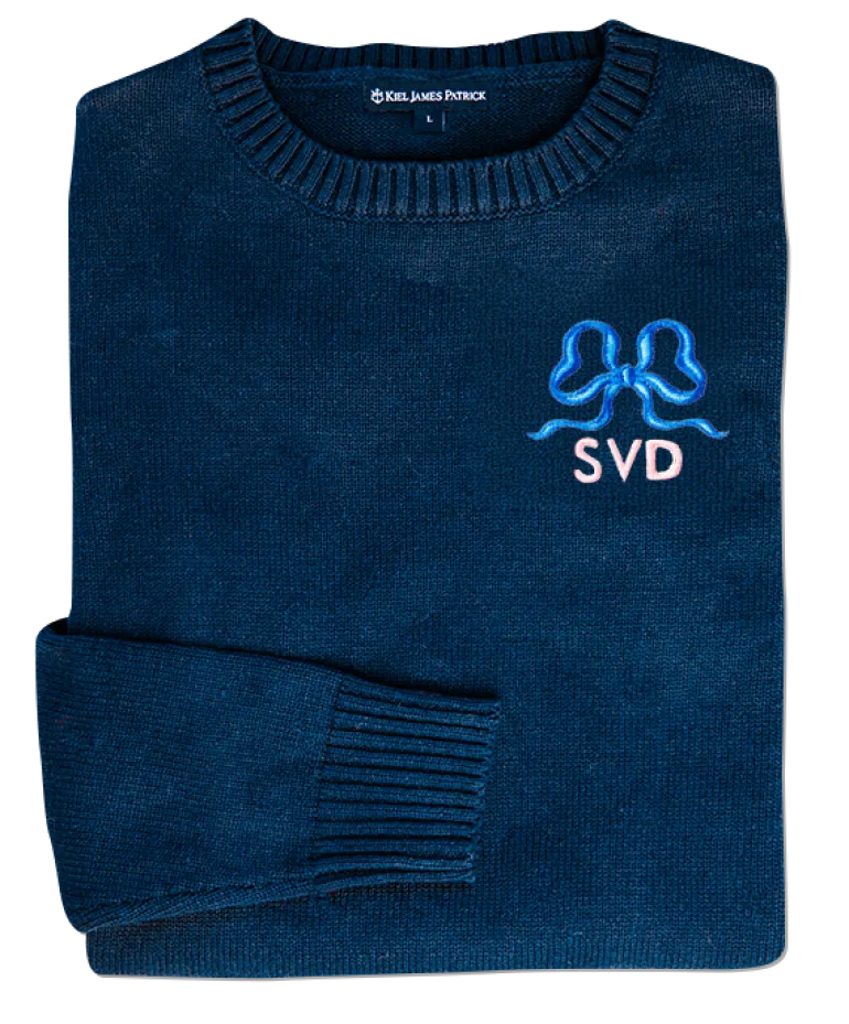 Bow Monogram Sweater