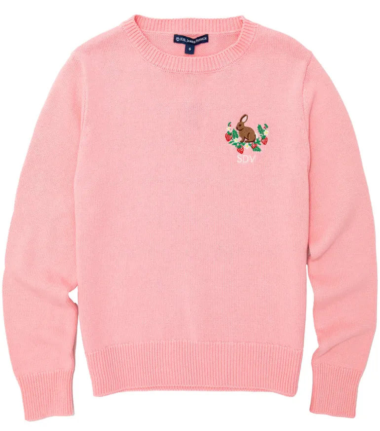 Bunny Meadow Embroidered Sweater
