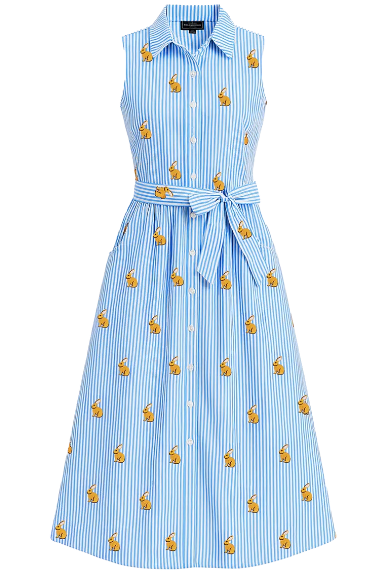 Bunny Meadow Shirt Dress