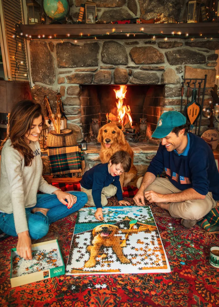 Cozy Autumn Porch Puzzle