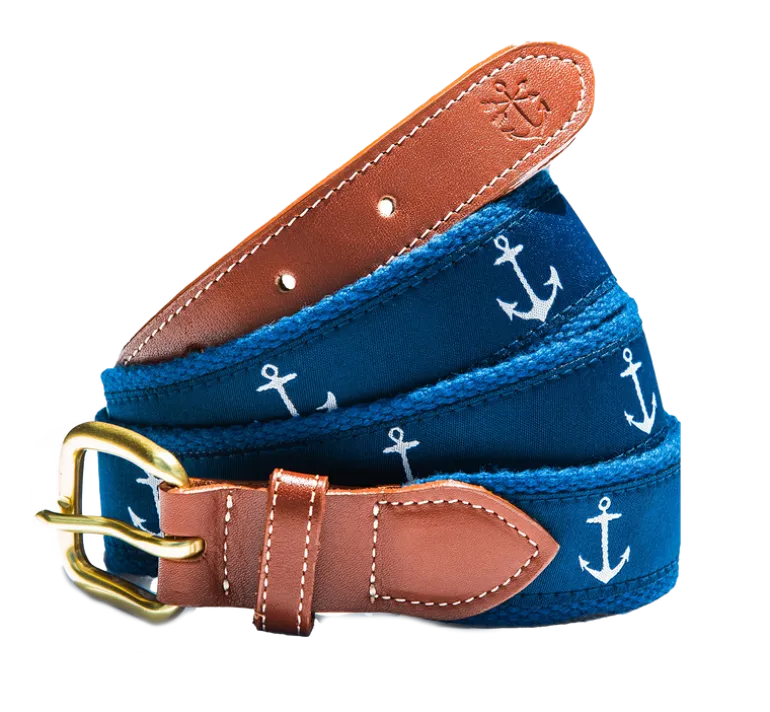 East Coast Anchor Ribbon Belt