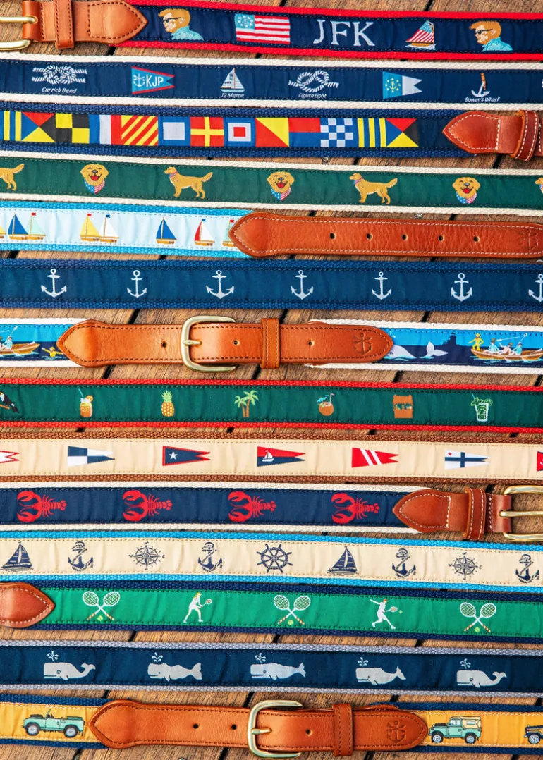 East Coast Anchor Ribbon Belt