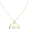 Gold Mom-o-gram Pendant