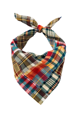Hyannis Patchwork Madras Bandana