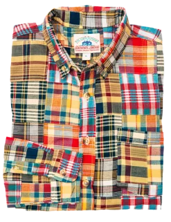 Hyannis Patchwork Madras Shirt