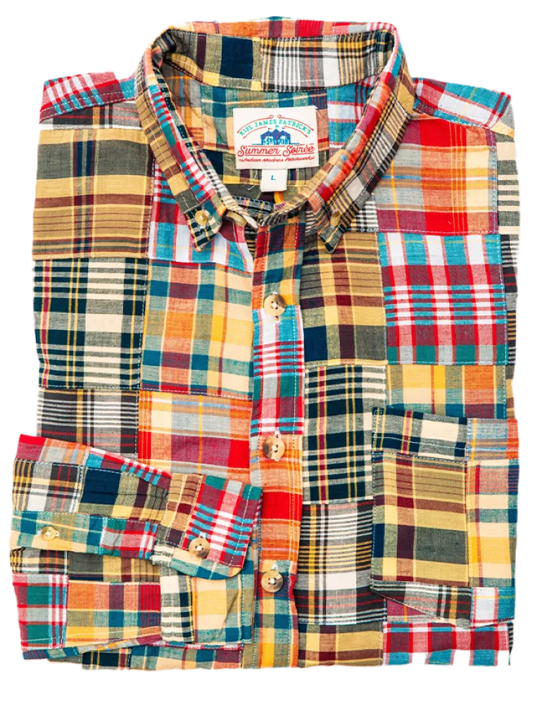 Hyannis Patchwork Madras Shirt