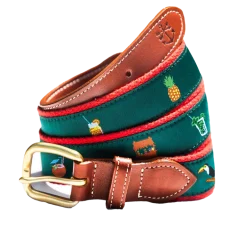 Island Time Ribbon Belt