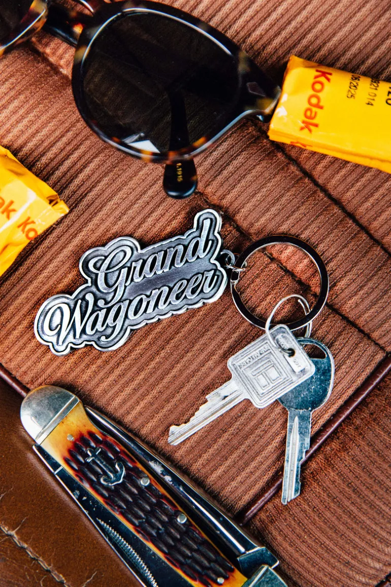 Jeep® x KJP Grand Wagoneer Metal Keychain