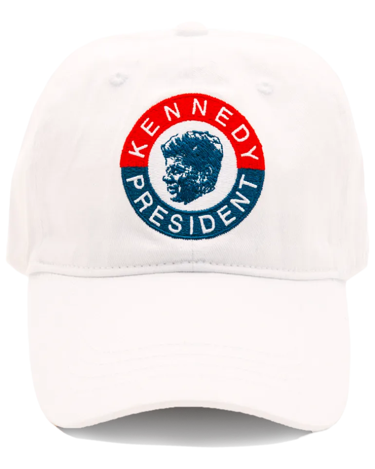 Kennedy for President Hat- White