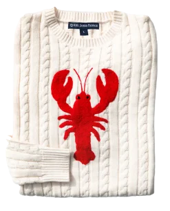 Lobster Cable Knit Sweater