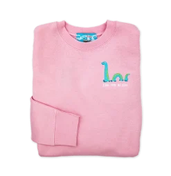 Long Time No Sea Embroidered Kids Sweatshirt