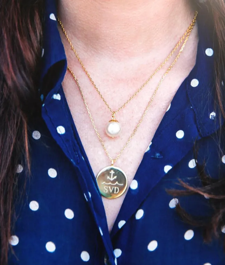 Monogram Pendant