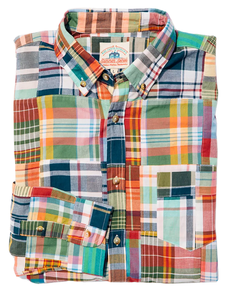 Montauk Patchwork Madras Shirt