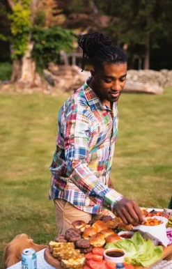 Montauk Patchwork Madras Shirt