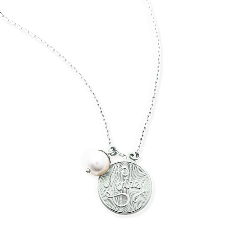 Mother Pearl Drop Necklace