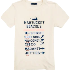 Nantucket Beaches T-Shirt- Women's