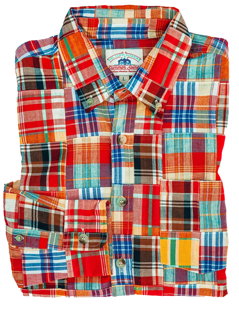 Nantucket Patchwork Madras Shirt