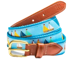 Nantucket Regatta Ribbon Belt