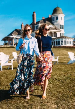 Nantucket Soirée Madras Skirt