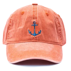New England Anchor Hat- New England Red