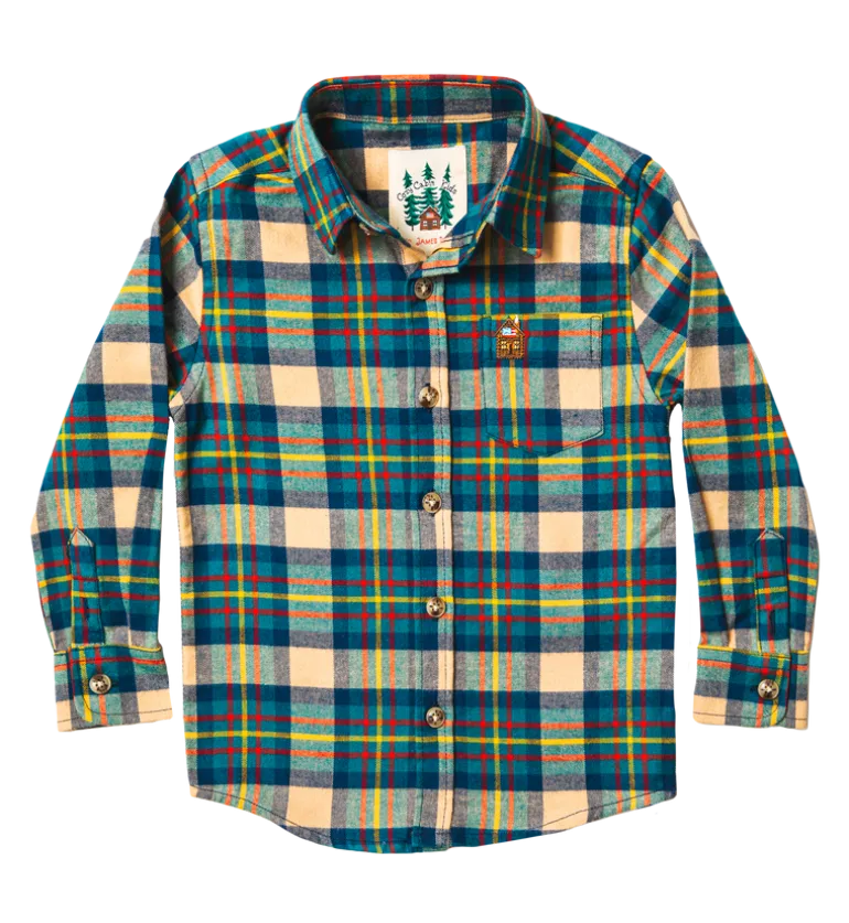 New England House Flannel Shirt - Kid's