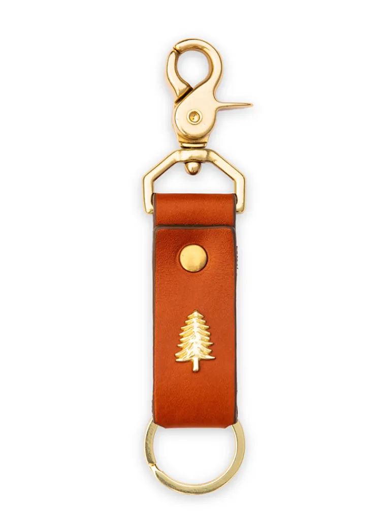 New England Pine Keychain