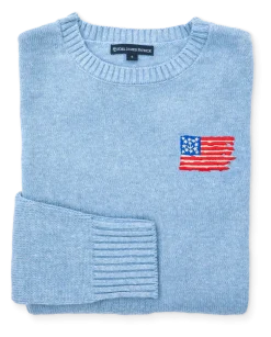 Old Glory Embroidered Sweater (Men's)