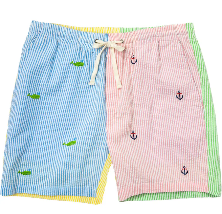 Out To Sea Drawstring Shorts