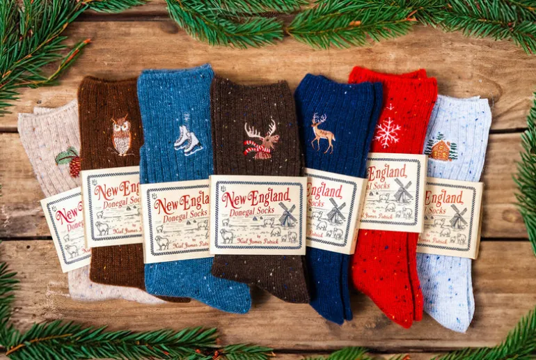 Owl Donegal Socks