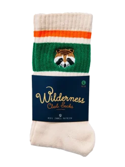 Raccoon Wilderness Kids Socks