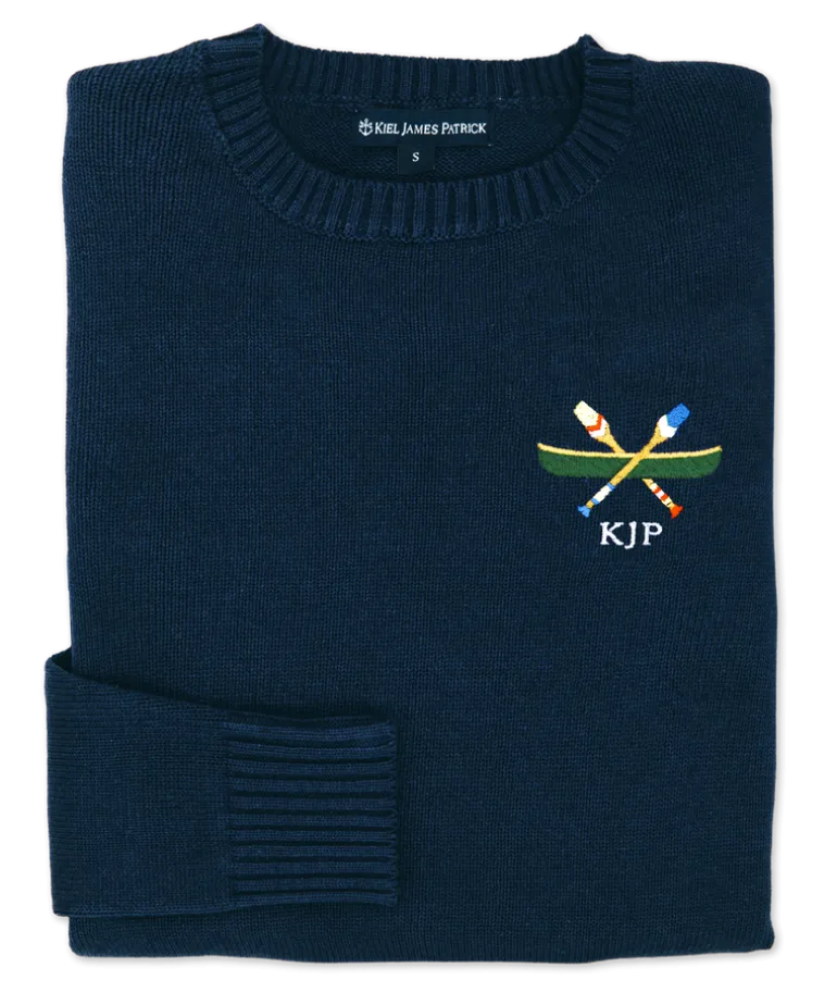 Squam Lake Canoe Monogram Sweater (Men's)