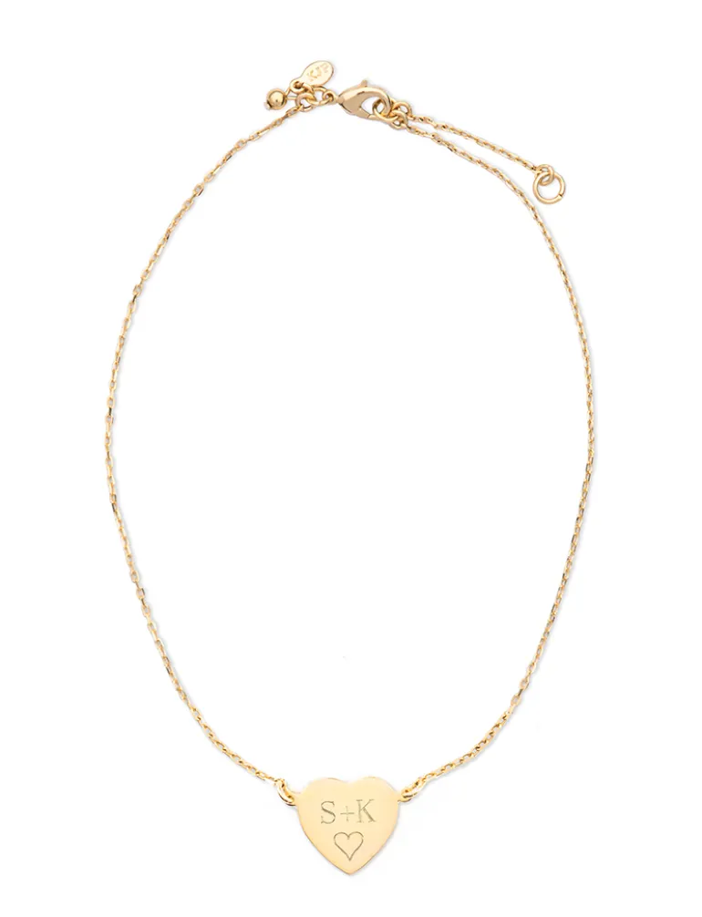 Sweetheart Monogram Necklace