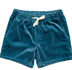 The Coastal Cord Short- Blue