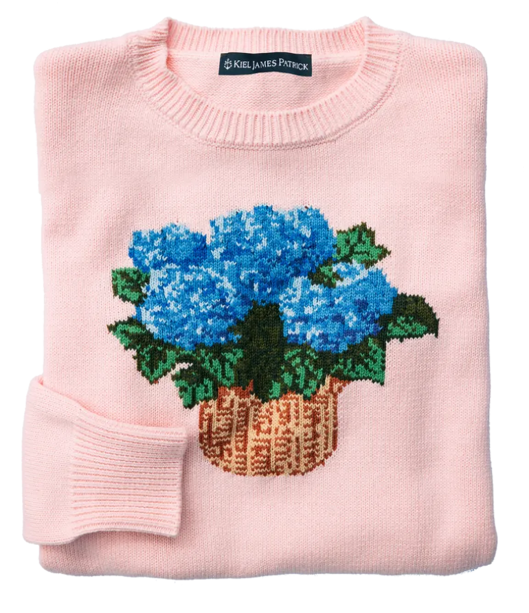 The Hydrangea Basket Sweater