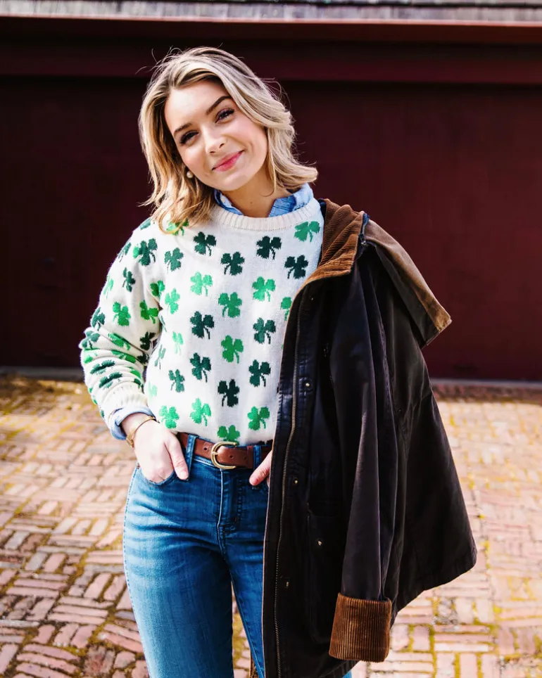 The Irish Shamrock Sweater