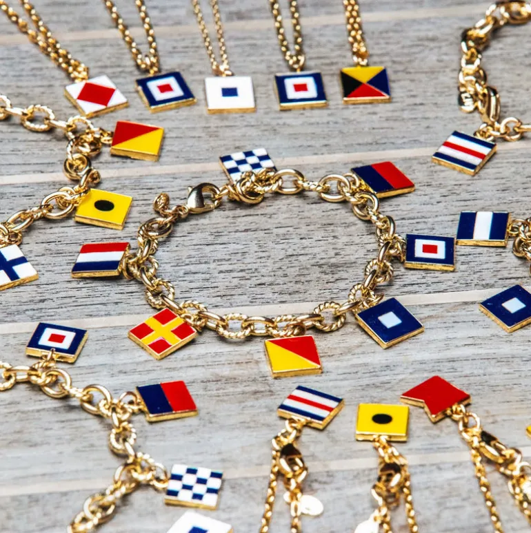 The Maritime Trinity Charm Bracelet