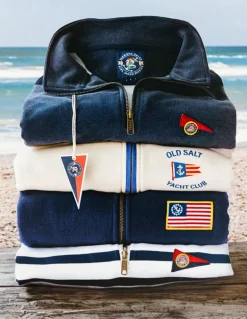 The Saltwater Striped Quarterzip- Men’s