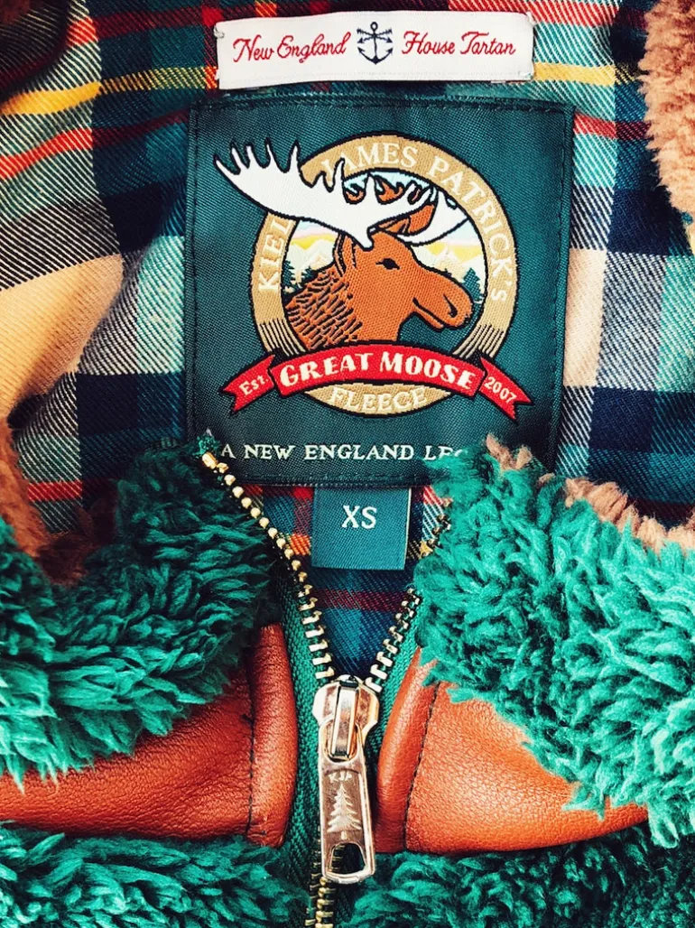 The White Mountain Moose Fleece